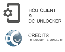 HCU Client & DC Unlocker 200 Credits